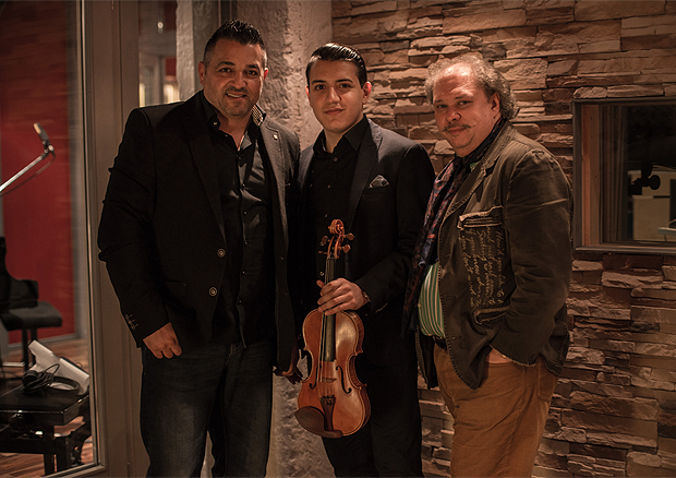 Jermaine Landsberger, Sandro Roy, Roby Lakatos - © David Gastager